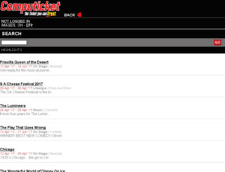 computicket.mobi screenshot