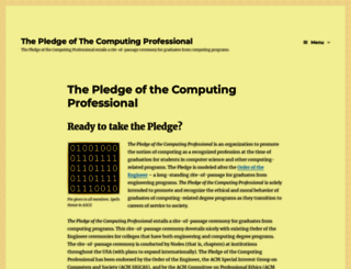 computing-professional.org screenshot