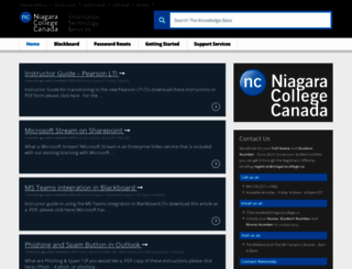computing.niagaracollege.ca screenshot