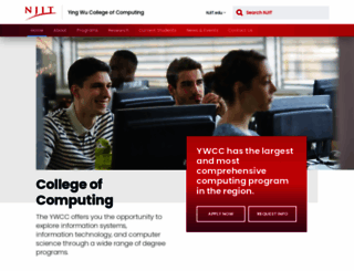 computing.njit.edu screenshot