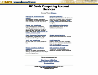 computingaccounts.ucdavis.edu screenshot