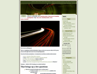 computinglife.wordpress.com screenshot