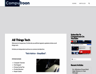 computroon.co.uk screenshot