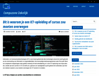 compuzone-zakelijk.nl screenshot