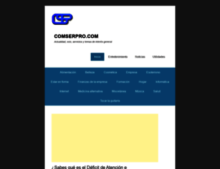 comserpro.com screenshot