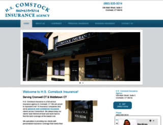 comstockinsurance.com screenshot