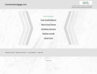 comstockmortgage.com screenshot