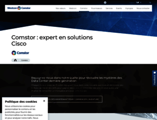 comstor.fr screenshot