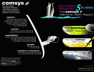 comsys.co.uk screenshot
