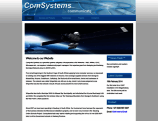 comsystems.co.za screenshot