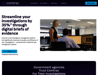 comtrac.com.au screenshot
