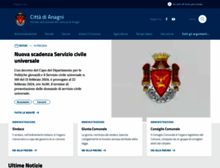 comune.anagni.fr.it screenshot