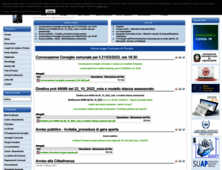 comune.favara.ag.it screenshot