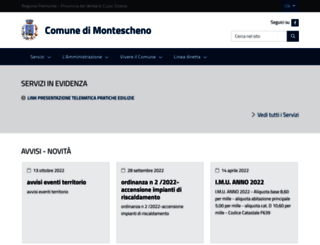 comune.montescheno.vb.it screenshot