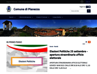 comune.pianezza.to.it screenshot