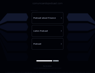 comunicandopodcast.com screenshot