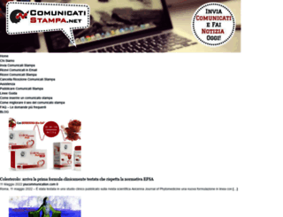 comunicatistampa.net screenshot