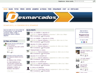 comunidad.eldesmarque.com screenshot