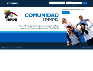 comunidadfinningcl.gointegro.com screenshot