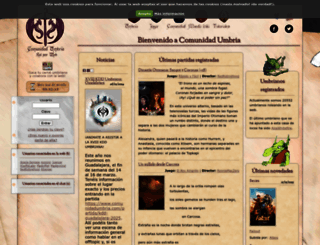 comunidadumbria.com screenshot