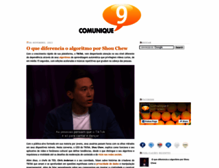 comunique9.blogspot.com screenshot