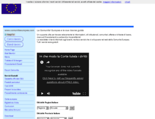 comunitaeuropea.com screenshot