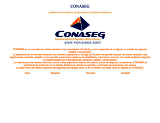 conaseg.com.mx screenshot