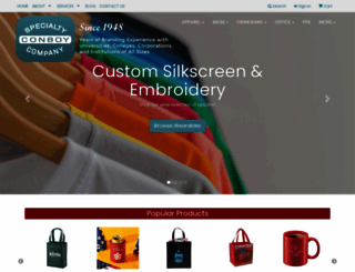 conboyspecialty.com screenshot