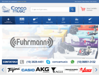 concamusic.com.br screenshot