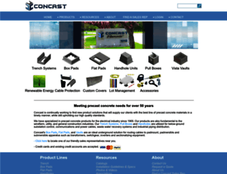 concastinc.com screenshot