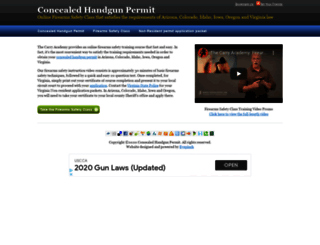 concealed-handgun-permit.com screenshot