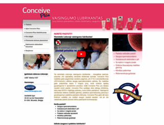 conceiveplus.lt screenshot