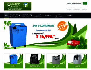 concentradordeoxigeno.com.mx screenshot