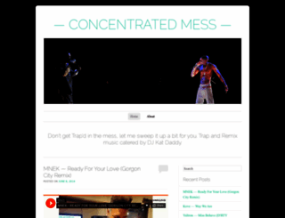 concentratedmess.wordpress.com screenshot