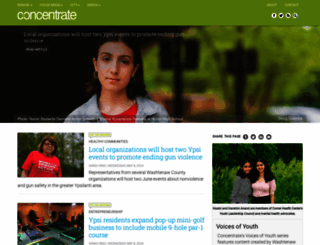 concentratemedia.com screenshot