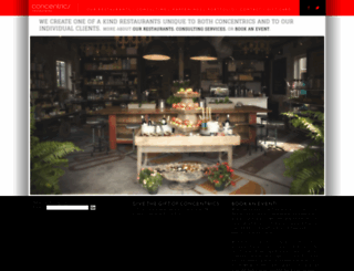 concentricsrestaurants.com screenshot