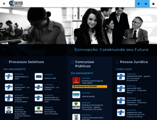 concepcaoconcursos.com.br screenshot