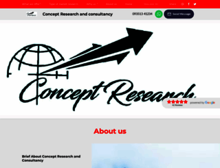 concept-market-research.ueniweb.com screenshot