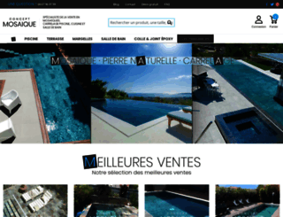 concept-mosaique.com screenshot