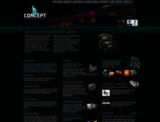 concept-smoke.co.uk screenshot