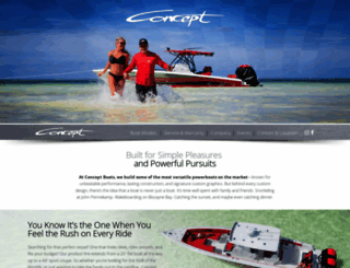 conceptboats.com screenshot