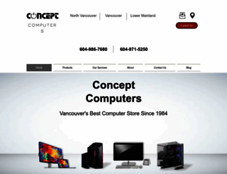 conceptcomputers.ca screenshot