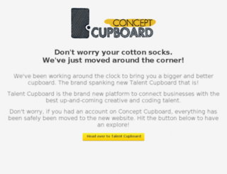 conceptcupboard.com screenshot