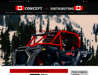 conceptdistributing.com screenshot