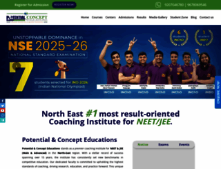 concepteducations.com screenshot