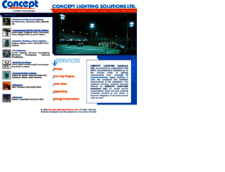 conceptslighting.com screenshot