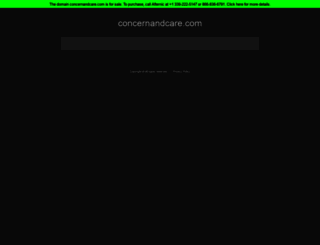 concernandcare.com screenshot