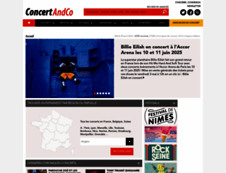 concertandco.com screenshot