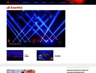 concerts.eventful.com screenshot