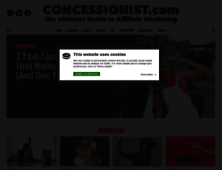 concessionist.com screenshot